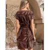 Туника из тканой вискозы Mia-Amore KILIMANJARO 5320, Цвет: шоколадный, Размеры: 4XL/5XL, изображение 2