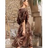 Туника с широким рукавом Mia-Amore KILIMANJARO 5328, Цвет: шоколадный, Размеры: 4XL/5XL, изображение 2