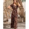 Длинное платье-халат Mia-Amore KILIMANJARO 5329, Цвет: шоколадный, Размеры: 2XL