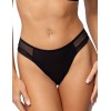 Трусики бразилиана Orhideja 671-003 черный, Цвет: черный, Размеры: 4XL