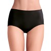 Высокие гладкие трусы Lormar ULTRA culotte nero, Цвет: nero (черный), Размеры: S, изображение 3