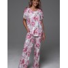 Трикотажная пижама с брюками Mia-Amore ABBEY 5556, Цвет: мультицвет, Размеры: 4XL