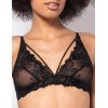 Комплект Sielei LACE PLUMETIS 77467 триангул + бразилиана nero, Цвет: nero (черный), Размеры: 85B, изображение 2