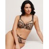 Бюстгальтер мягкий Subtille REBECCA BEIGE/BLACK soft full cup, Цвет: бежевый+черный, Размеры: 70G, изображение 8