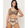 Бюстгальтер мягкий Subtille REBECCA BEIGE/BLACK soft full cup, Цвет: бежевый+черный, Размеры: 70G, изображение 5