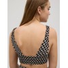Пляжный топ Ysabel Mora ISLA DE SAL 86108, Цвет: чёрный/белый, Размеры: S, изображение 2