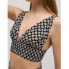 Пляжный топ Ysabel Mora ISLA DE SAL 86108, Цвет: чёрный/белый, Размеры: S, изображение 3
