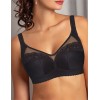 Мягкий бюстгальтер без косточек Albina L NEW CHARM 7071 черный, Цвет: черный, Размеры: 75F