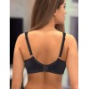 Мягкий бюстгальтер без косточек Albina L NEW CHARM 7071 черный, Цвет: черный, Размеры: 75F, изображение 2