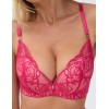 Бюстгальтер супер пуш-ап Alles EUPHORIC ROUGE super P-UP, Цвет: фуксия, Размеры: 70E