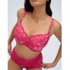 Бюстгальтер полупоролон Alles EUPHORIC ROUGE PU, Цвет: фуксия, Размеры: 80D, изображение 3