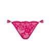 Кружевные трусики стринги Alles EUPHORIC ROUGE stringi, Цвет: фуксия, Размеры: S, изображение 8
