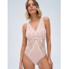Кружевное боди Alles FIZZY DELIGHT body бежевый, Цвет: бежевый, Размеры: M, изображение 3