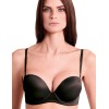 Бюстгальтер супер пуш-ап Lormar Double Extra ULTRASHINE nero, Цвет: nero (черный), Размеры: 75B, изображение 4