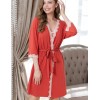 Домашний трикотажный халат Mia-Amore MARIA 1723 терракот, Цвет: терракот, Размеры: XS, изображение 3