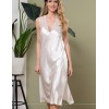 Сорочка шелковая длинная Mia-Amore WHITE SWAN 3558 молочный, Цвет: молочный, Размеры: 3XL