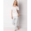 Пижама с брюками Aruelle CATWOMAN WHITE, Цвет: белый, Размеры: XL