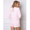 Пижама с шортами Aruelle CROWN SET розовый, Цвет: розовый, Размеры: M, изображение 2