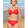 Верх купальника с формованной чашкой Esotiq 37160 ALCUDIA красный, Цвет: красный, Размеры: 80D, изображение 4