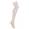 Чулки Obsessive S800 STOCKINGS экрю, Цвет: экрю, Размеры: S/M, изображение 3