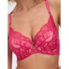 Бюстгальтер с вкладышами пуш-ап Alles EUPHORIC ROUGE P-UP, Цвет: фуксия, Размеры: 65C