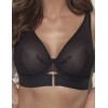 Бюстгальтер бралетт на косточках Kinga LOU LIGHT 1215-SC черный, Цвет: черный, Размеры: 65H