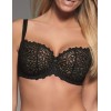 Кружевной бюстгальтер балконет Kris Line BETTY halfcupsoft черный, Цвет: черный, Размеры: 75C