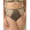 Трусы высокие Kris Line LULU briefs high waist, Цвет: оливковый, Размеры: M