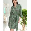 Короткий халат-кимоно Mia-Amore ELOISA 7483, Цвет: мятный, Размеры: 2XL/3XL