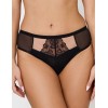Трусы высокие бразилиана Subtille DIVA BLACK brazilian panties, Цвет: черный, Размеры: S