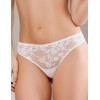 Трусики стринги кружевные Amelie VERA 2516-1 белый, Цвет: белый, Размеры: XL