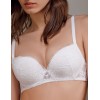 Бюстгальтер балконет пуш-ап Amelie VERA 2521 белый, Цвет: белый, Размеры: 80A