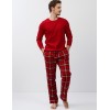 Пижама мужская со штанами Aruelle BENSON, Цвет: красный, Размеры: M, изображение 3