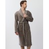 Тёплый мужской халат Aruelle ELLIOT, Цвет: серый, Размеры: M, изображение 2