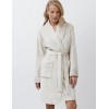 Плюшевый женский халат Aruelle EVA BEIGE (CREME), Цвет: светло-бежевый, Размеры: XL