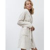 Плюшевый женский халат Aruelle EVA BEIGE (CREME), Цвет: светло-бежевый, Размеры: XL, изображение 3