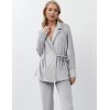 Домашний костюм с брюками Aruelle GABBY SET, Цвет: светло-серый, Размеры: 2XL