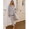 Домашний костюм с брюками Aruelle GABBY SET, Цвет: светло-серый, Размеры: 2XL, изображение 5