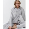 Тёплый домашний комплект Aruelle GENEVA SET, Цвет: светло-серый, Размеры: M, изображение 4