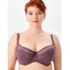 Кружевной бюстгальтер на поролоне Lina A 6086 крокус, Цвет: крокус, Размеры: 80E, изображение 9