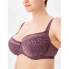 Кружевной бюстгальтер на поролоне Lina A 6086 крокус, Цвет: крокус, Размеры: 80E, изображение 3