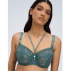 Бюстгальтер кружевной мягкий Alles CHIARA GOLD M зеленый, Цвет: зеленый, Размеры: 70F, изображение 4