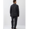 Хлопковая мужская пижама Aruelle CALEB, Цвет: графит, Размеры: XL, изображение 3