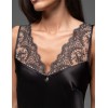 Сорочка с кружевными бретелями Mia-Amore ADELAIDA 4668 черный, Цвет: черный, Размеры: 2XL, изображение 2