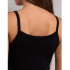 Майка на узких бретелях Sielei TODAY 6000 nero, Цвет: nero (черный), Размеры: S, изображение 4