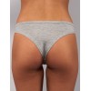 Трусы бразилиана из модала Sielei TODAY 6007 grigio melange, Цвет: grigio melange (серый), Размеры: M, изображение 2