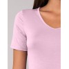 Женская футболка из модала Sielei TODAY 6008 malva, Цвет: malva (лиловый), Размеры: M, изображение 4