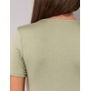 Женская футболка из модала Sielei TODAY 6008 verde militare, Цвет: verde militare (зелёный), Размеры: M, изображение 5