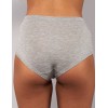 Трусы слип-миди из модала Sielei TODAY 6009 grigio melange, Цвет: grigio melange (серый), Размеры: M, изображение 2