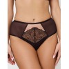 Трусы высокие Subtille SILVIA CHOCO high-waist, Цвет: шоколадный, Размеры: M